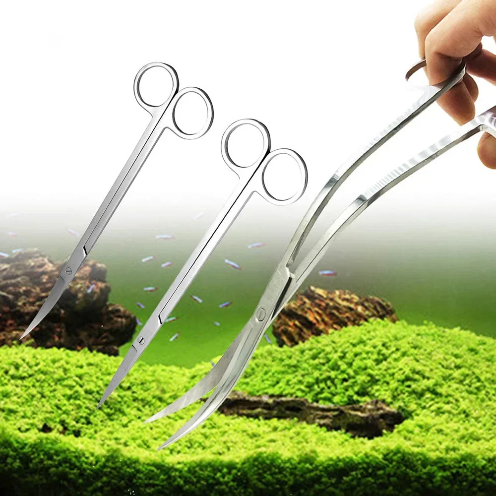 Planted Aquarium Tool Kit - Pinça para aparar plantas aquáticas de