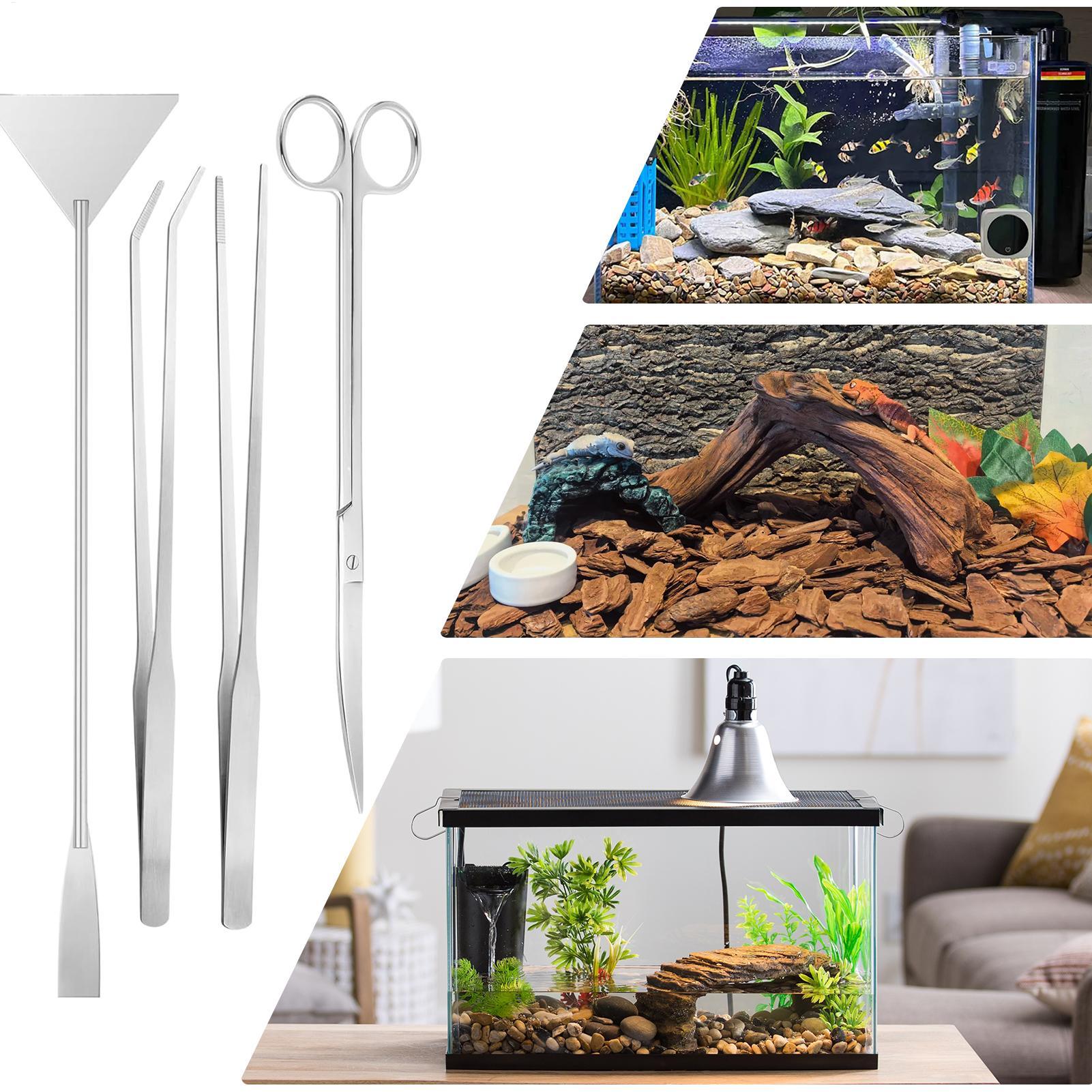 Planted Aquarium Tool Kit - Kit de ferramentas para aquário, 4