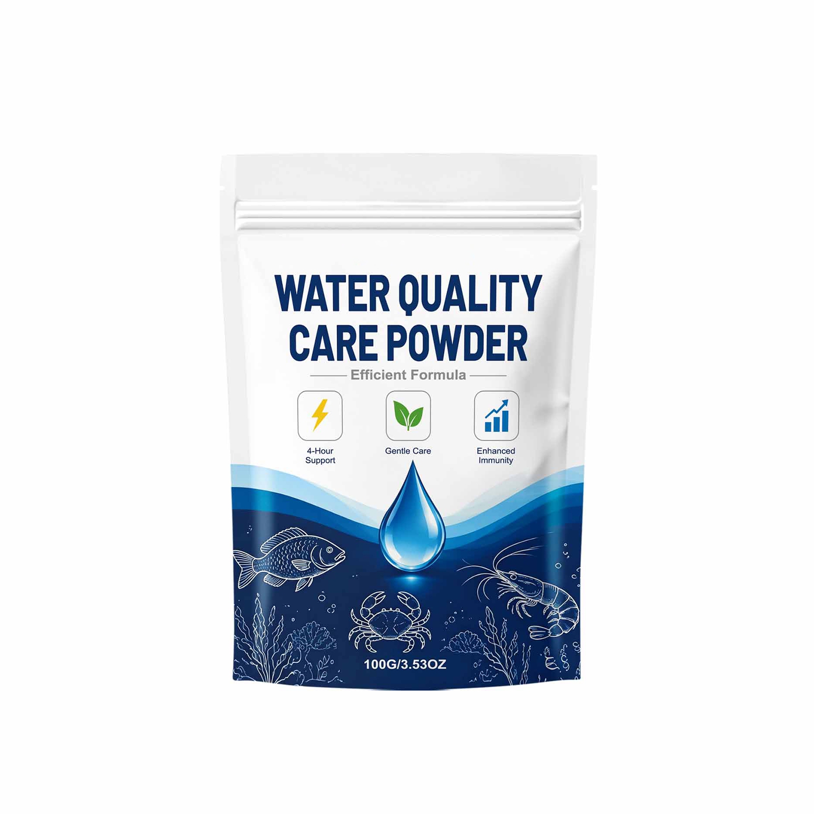 Planted Aquarium Cloudy Water - Pó Clarificador de Água para Aquários