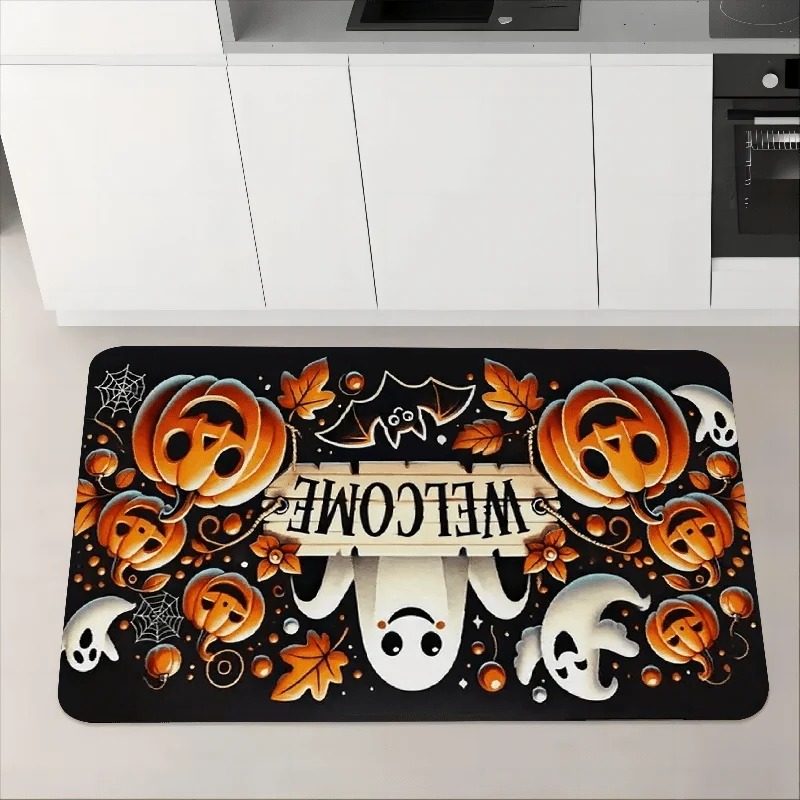 Tapete de Halloween com Fantas - Aquarium Zombie avaliação e preço