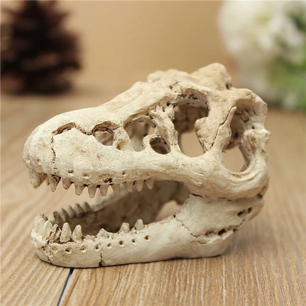Dinossauro fóssil modelo tanqu - Aquarium Zombie avaliação e preço