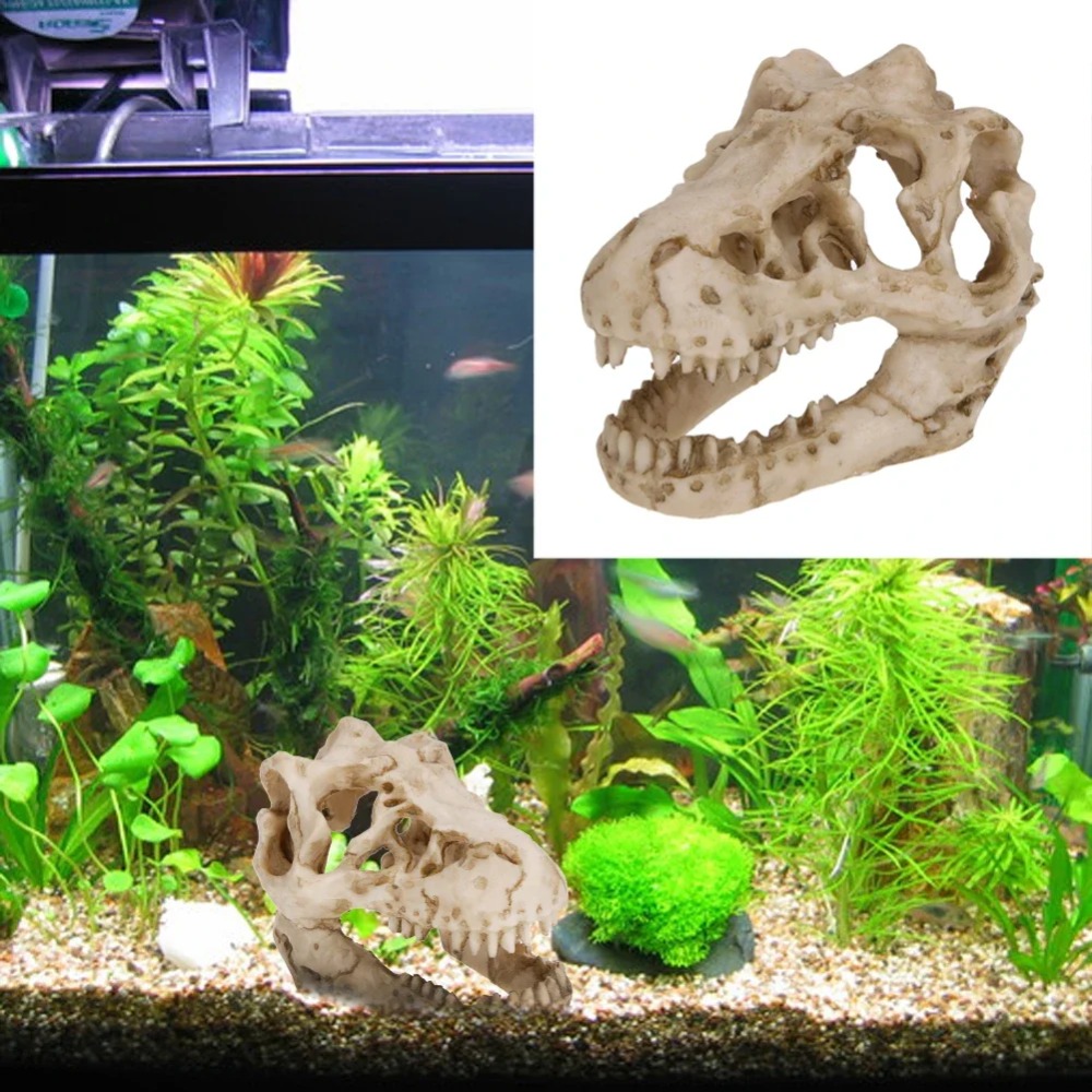 Dinossauro fóssil modelo tanqu - Aquarium Zombie avaliação e preço