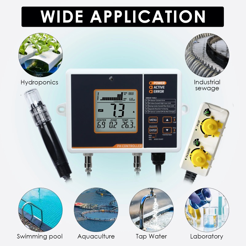 Controlador Digital de pH Dire - Aquarium Plant Factory avaliação e preço