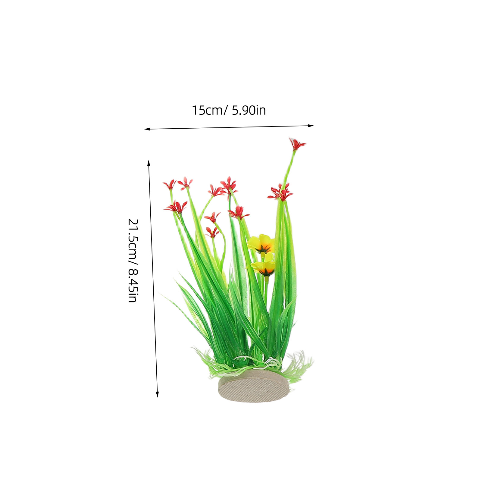 4 Peças de Plantas Artificiais - Aquarium Planted Sand avaliação e preço