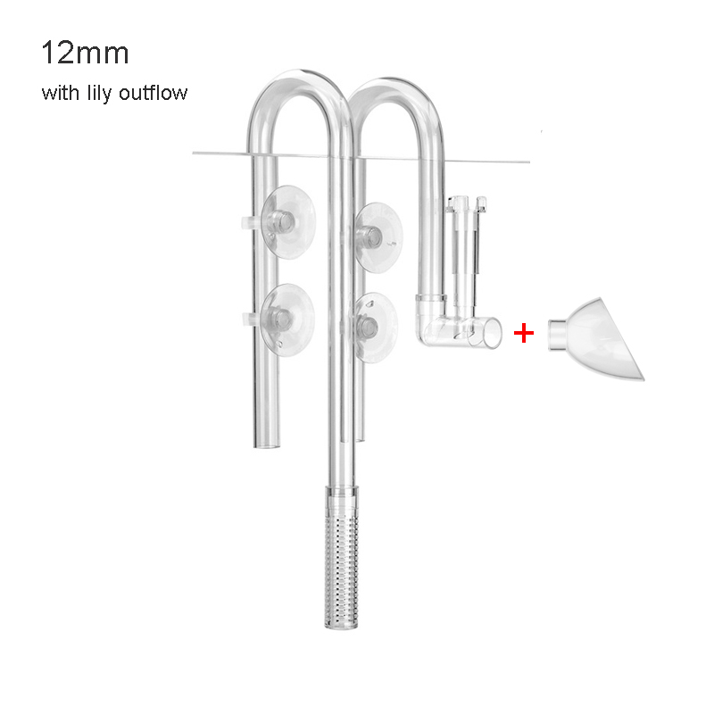 Aquapro entrada saída de fluxo - Aquarium Lily Pipe avaliação e preço