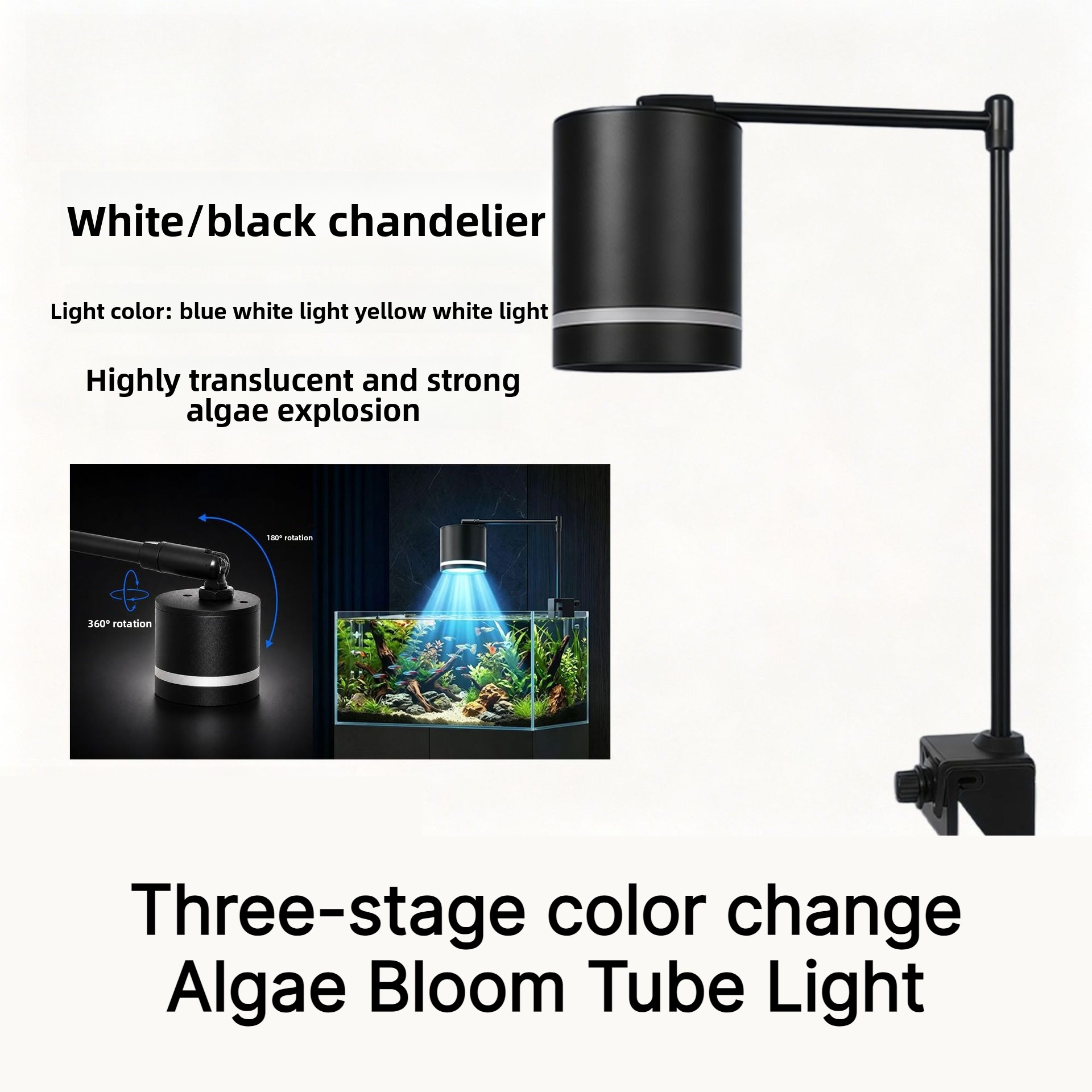 Refletor LED Suspenso para Aqu - Planted Aquarium Algae avaliação e preço